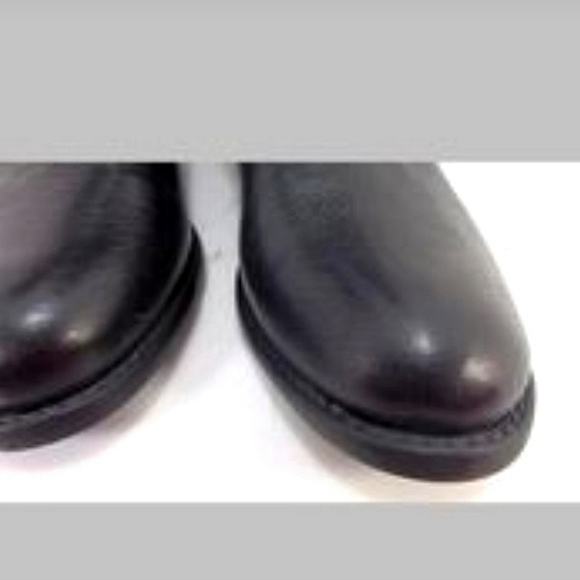 NEW VINCE CAMUTO BOCA BLACK GENUINE LEATHER KNEE HIGH BOOTS SIZE 12 - Picture 9 of 11